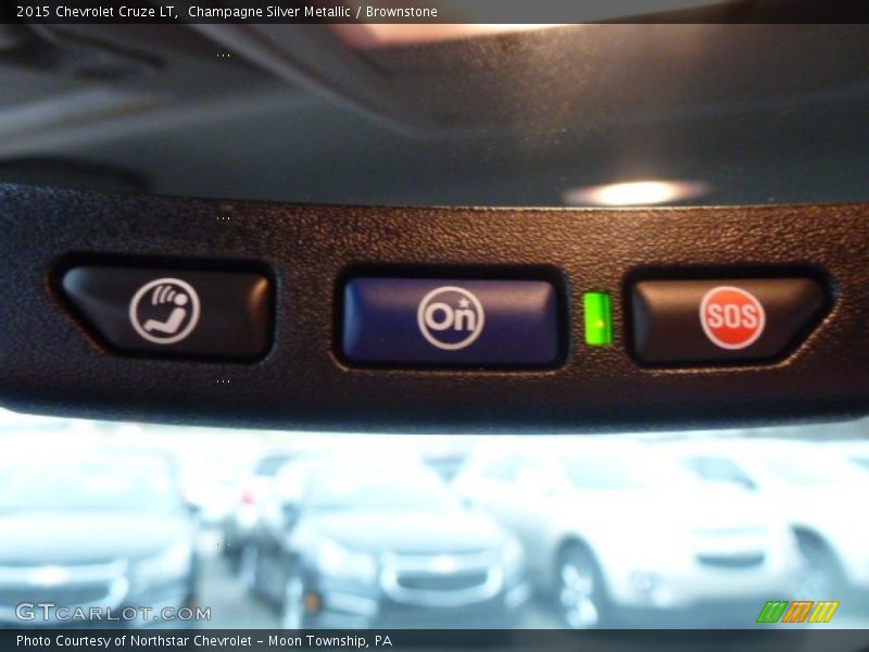 Champagne Silver Metallic / Brownstone 2015 Chevrolet Cruze LT