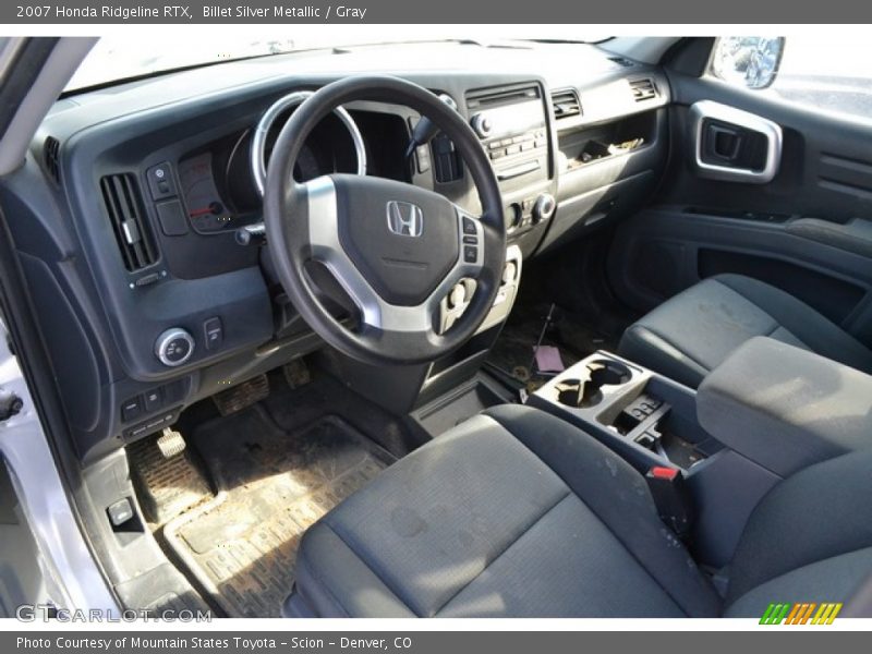 Billet Silver Metallic / Gray 2007 Honda Ridgeline RTX