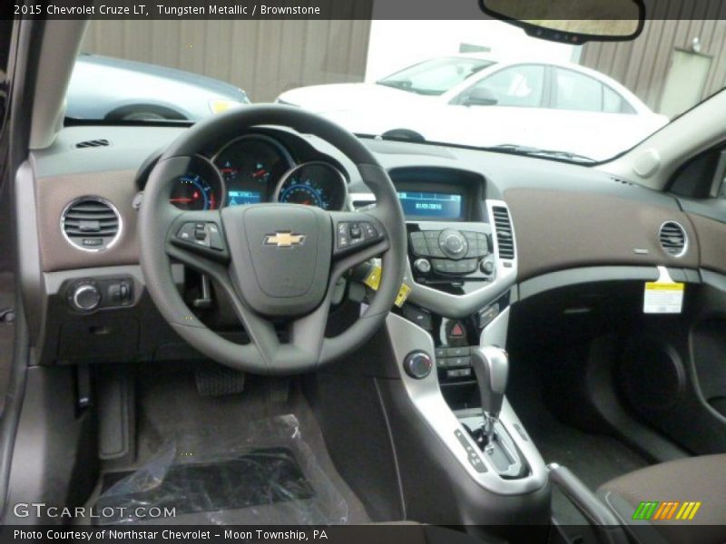 Tungsten Metallic / Brownstone 2015 Chevrolet Cruze LT