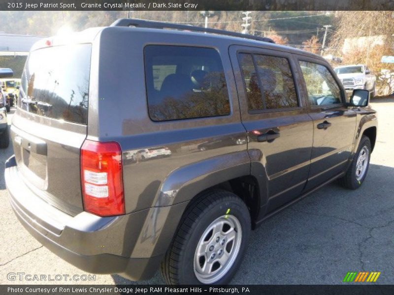 Granite Crystal Metallic / Dark Slate Gray 2015 Jeep Patriot Sport