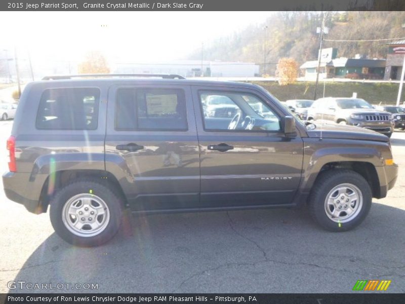 Granite Crystal Metallic / Dark Slate Gray 2015 Jeep Patriot Sport