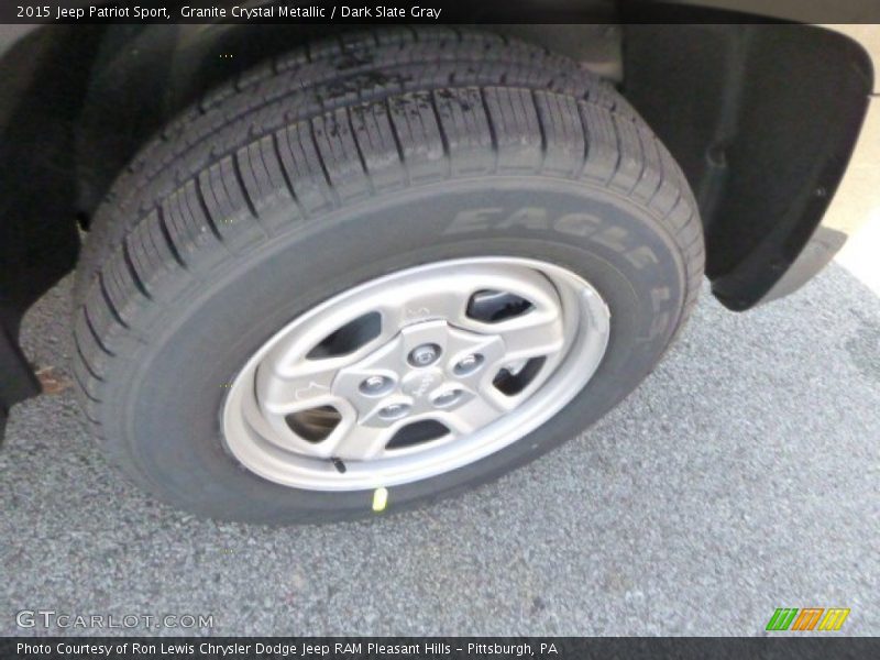 Granite Crystal Metallic / Dark Slate Gray 2015 Jeep Patriot Sport
