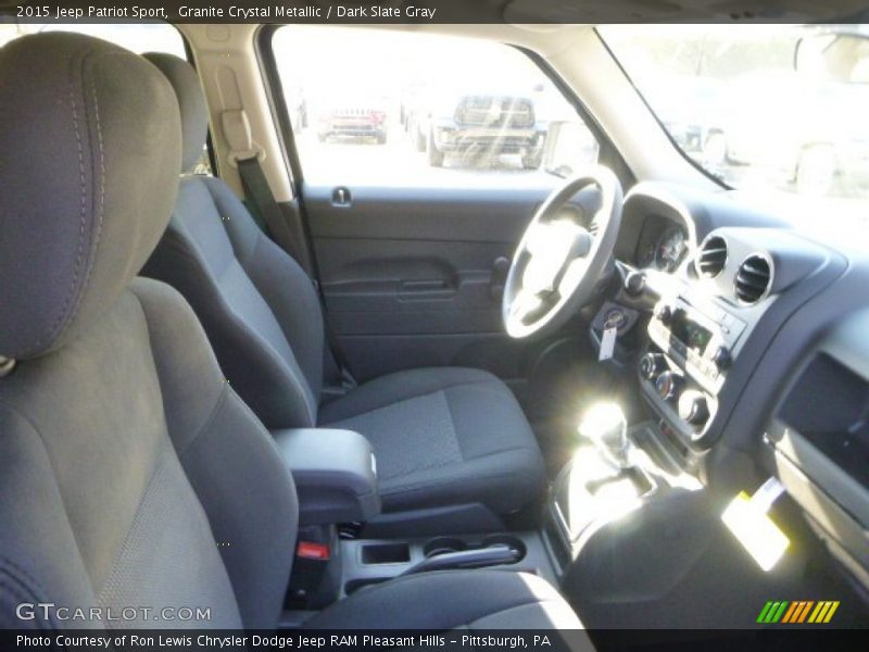 Granite Crystal Metallic / Dark Slate Gray 2015 Jeep Patriot Sport