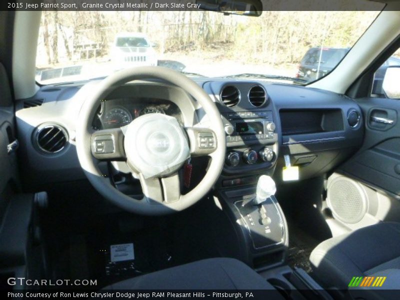 Granite Crystal Metallic / Dark Slate Gray 2015 Jeep Patriot Sport