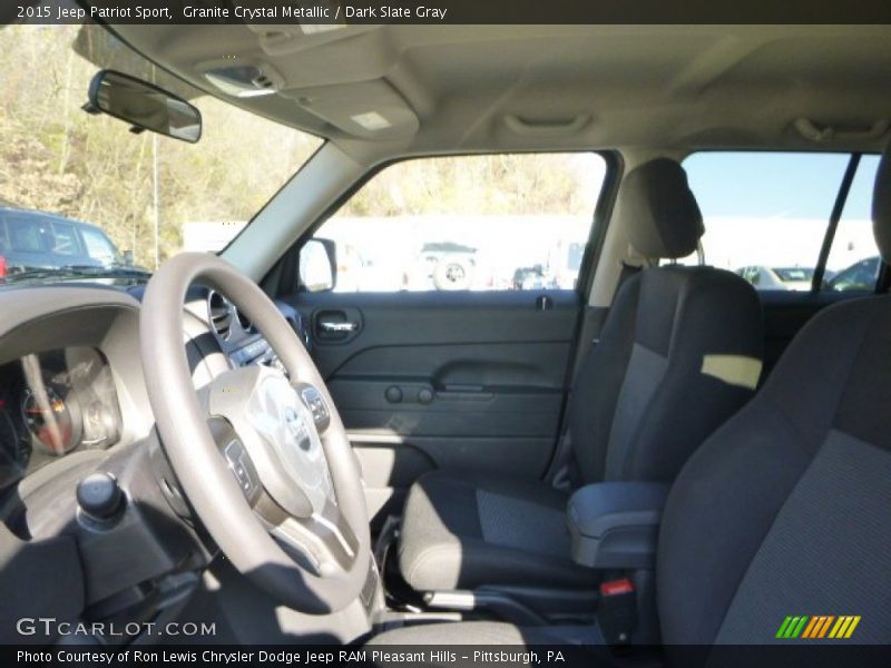 Granite Crystal Metallic / Dark Slate Gray 2015 Jeep Patriot Sport