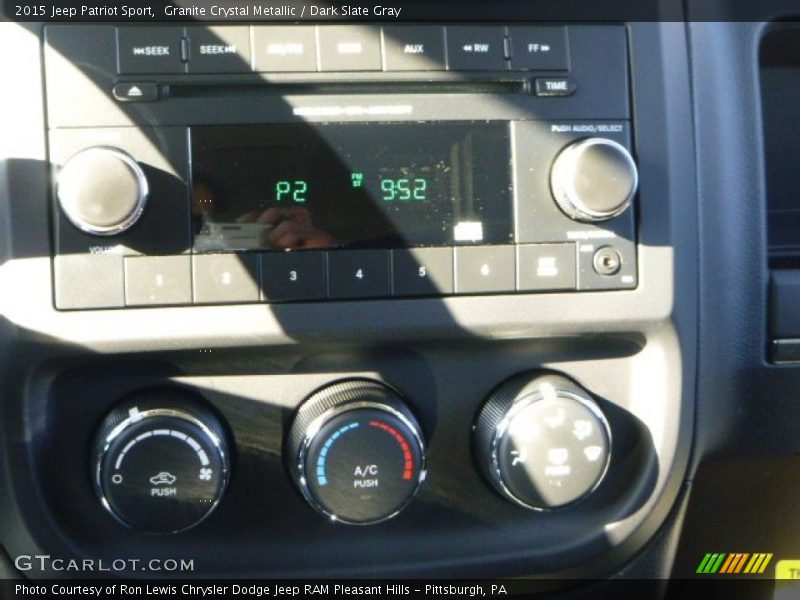 Granite Crystal Metallic / Dark Slate Gray 2015 Jeep Patriot Sport