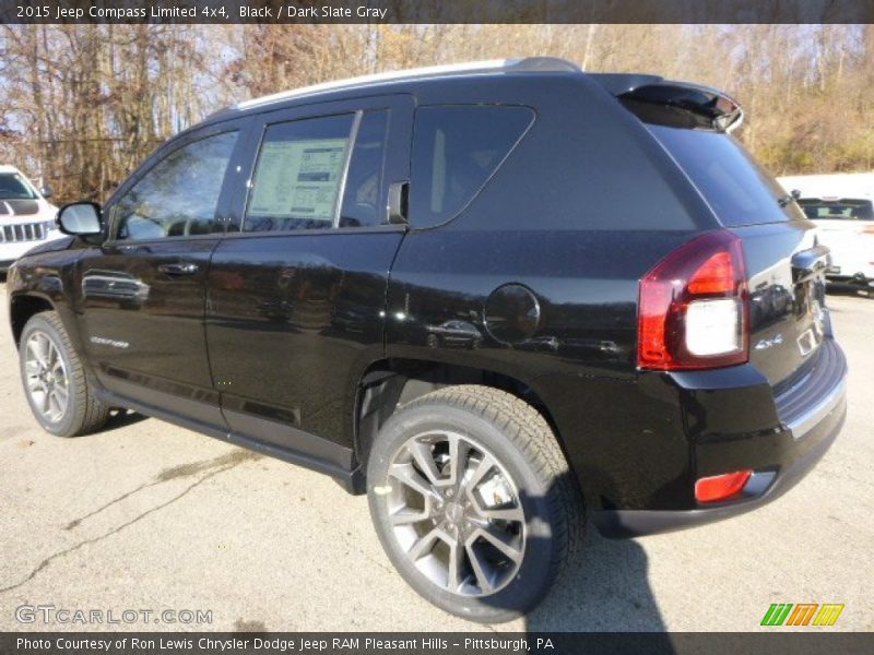 Black / Dark Slate Gray 2015 Jeep Compass Limited 4x4