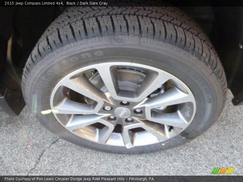 Black / Dark Slate Gray 2015 Jeep Compass Limited 4x4