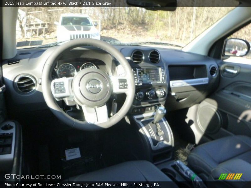 Black / Dark Slate Gray 2015 Jeep Compass Limited 4x4