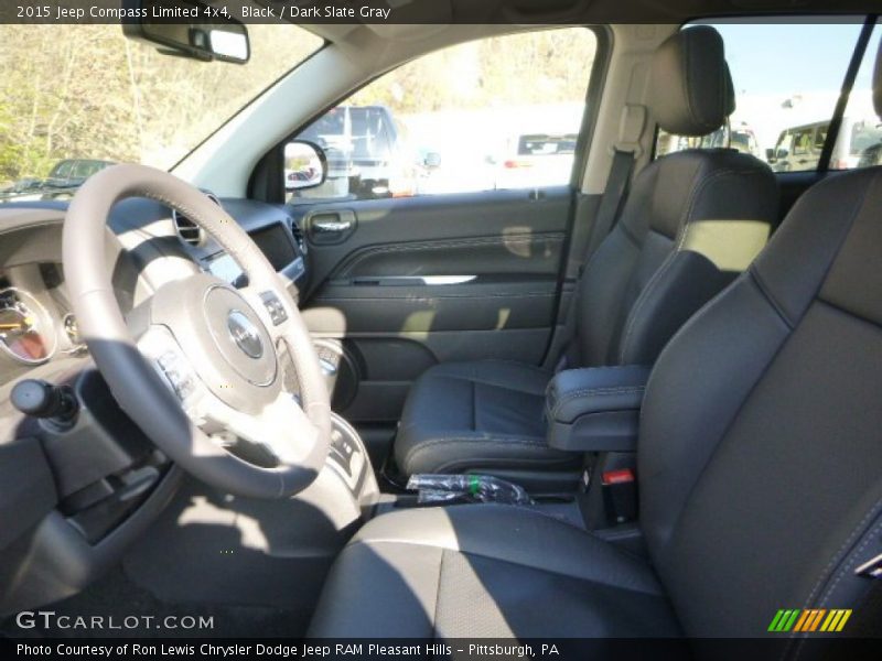 Black / Dark Slate Gray 2015 Jeep Compass Limited 4x4