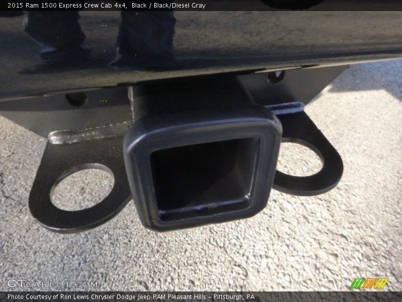 Black / Black/Diesel Gray 2015 Ram 1500 Express Crew Cab 4x4