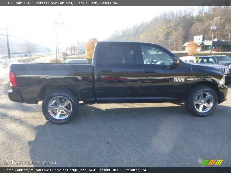 Black / Black/Diesel Gray 2015 Ram 1500 Express Crew Cab 4x4