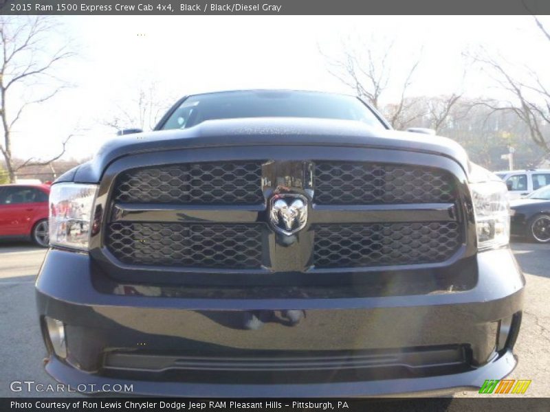 Black / Black/Diesel Gray 2015 Ram 1500 Express Crew Cab 4x4