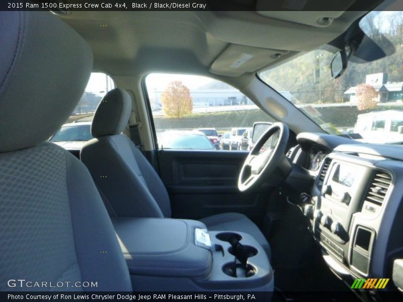 Black / Black/Diesel Gray 2015 Ram 1500 Express Crew Cab 4x4