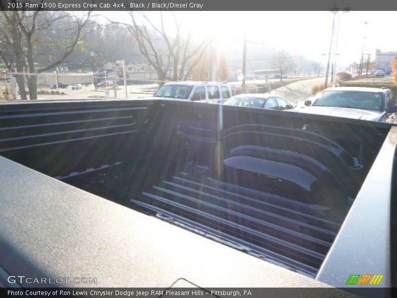 Black / Black/Diesel Gray 2015 Ram 1500 Express Crew Cab 4x4