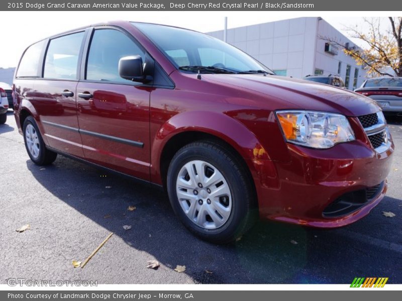 Front 3/4 View of 2015 Grand Caravan American Value Package