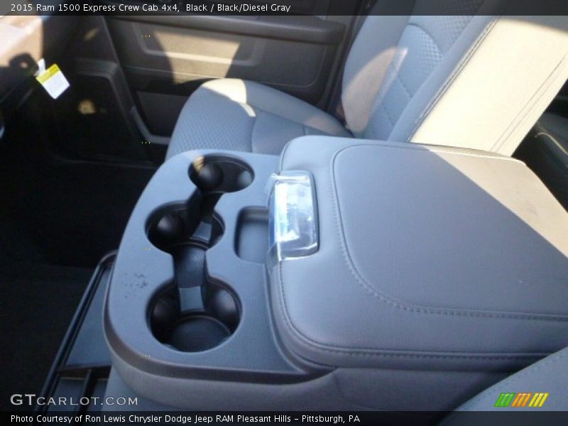 Black / Black/Diesel Gray 2015 Ram 1500 Express Crew Cab 4x4
