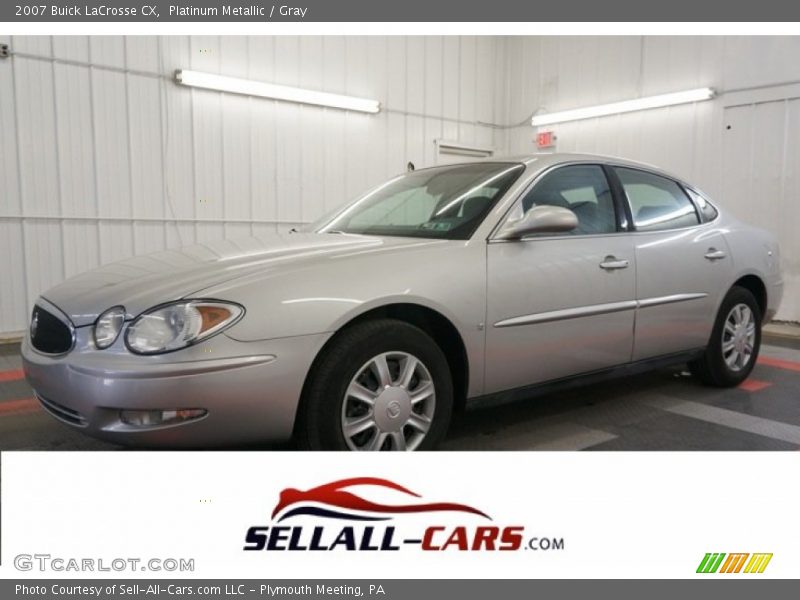 Platinum Metallic / Gray 2007 Buick LaCrosse CX