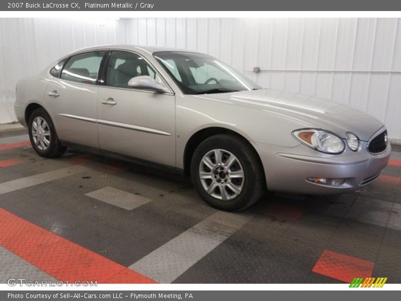 Platinum Metallic / Gray 2007 Buick LaCrosse CX
