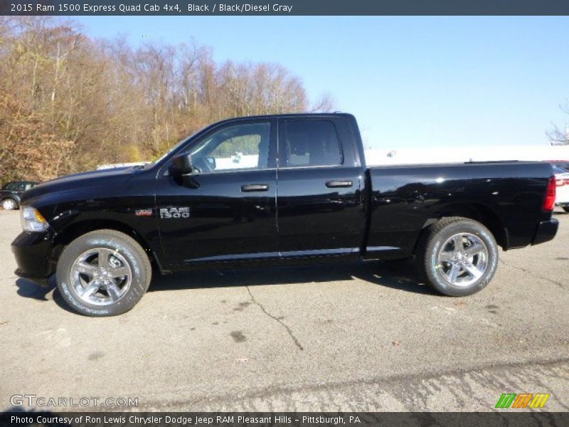  2015 1500 Express Quad Cab 4x4 Black