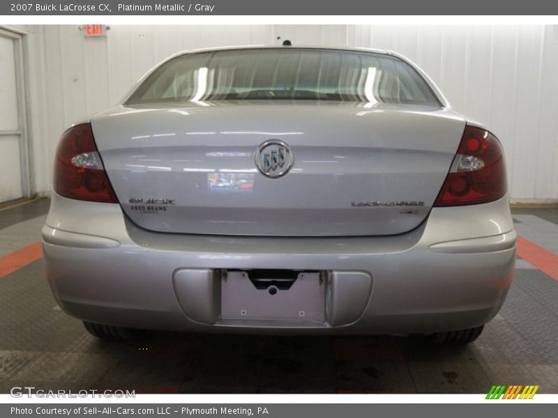 Platinum Metallic / Gray 2007 Buick LaCrosse CX