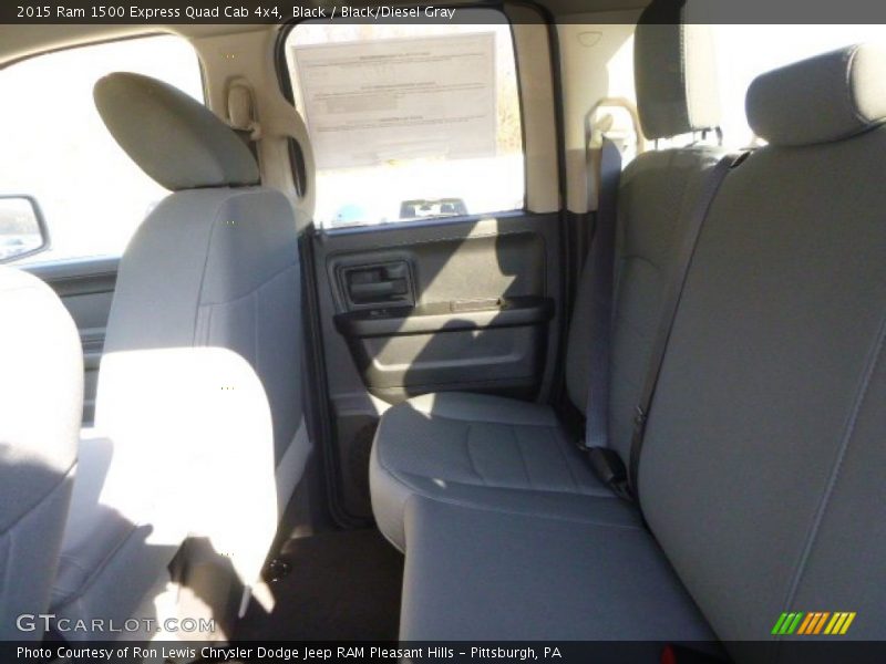 Black / Black/Diesel Gray 2015 Ram 1500 Express Quad Cab 4x4