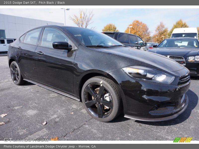 Pitch Black / Black 2015 Dodge Dart SXT
