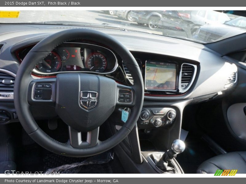 Pitch Black / Black 2015 Dodge Dart SXT
