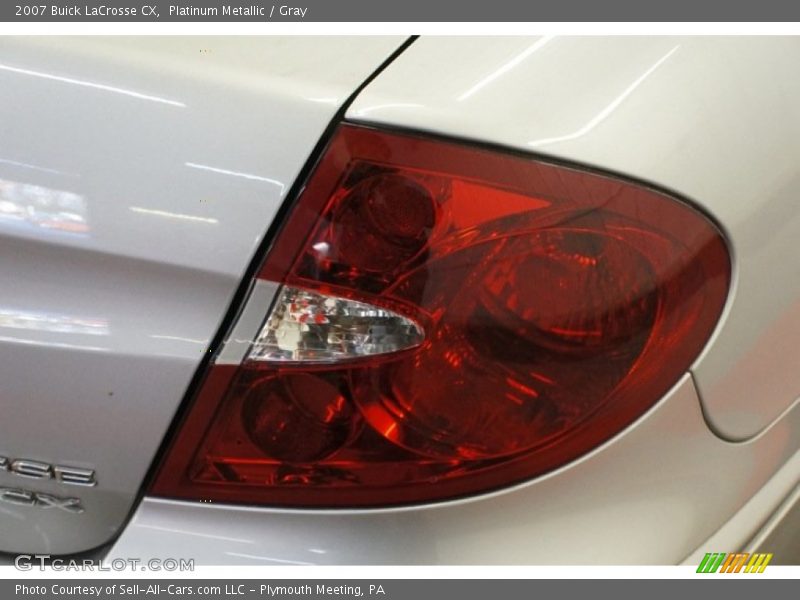 Platinum Metallic / Gray 2007 Buick LaCrosse CX