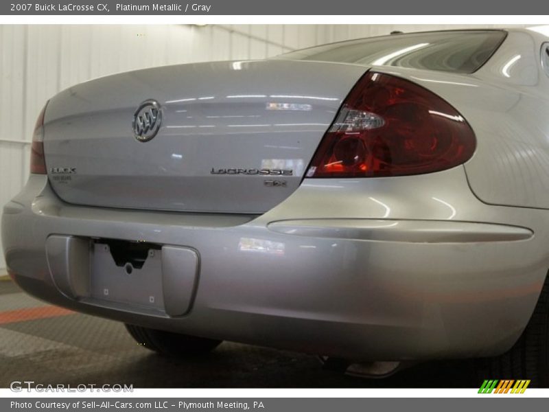Platinum Metallic / Gray 2007 Buick LaCrosse CX