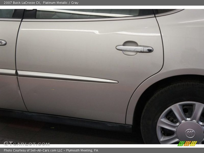 Platinum Metallic / Gray 2007 Buick LaCrosse CX
