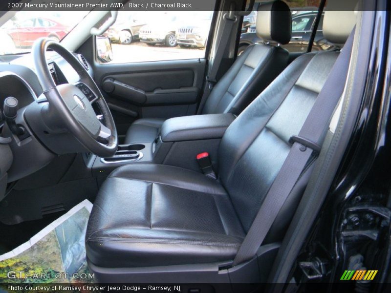Black / Charcoal Black 2007 Mercury Mountaineer Premier AWD