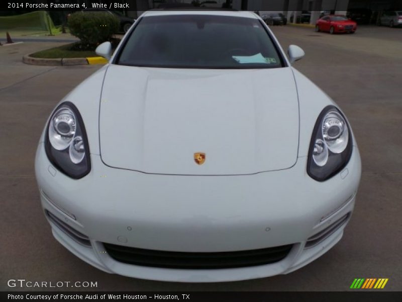 White / Black 2014 Porsche Panamera 4