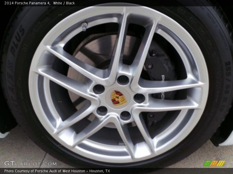 White / Black 2014 Porsche Panamera 4