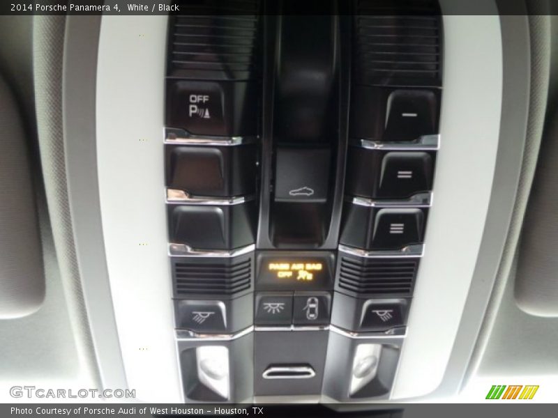 White / Black 2014 Porsche Panamera 4