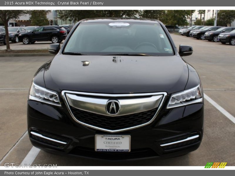 Crystal Black Pearl / Ebony 2015 Acura MDX Technology