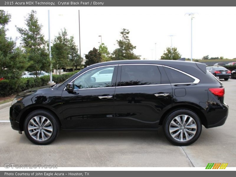 Crystal Black Pearl / Ebony 2015 Acura MDX Technology