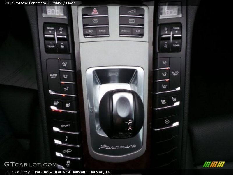 White / Black 2014 Porsche Panamera 4