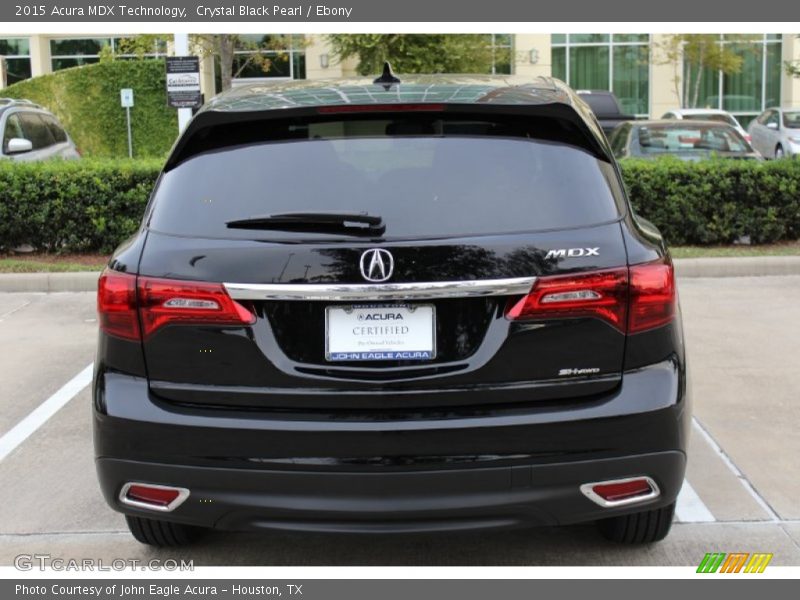 Crystal Black Pearl / Ebony 2015 Acura MDX Technology