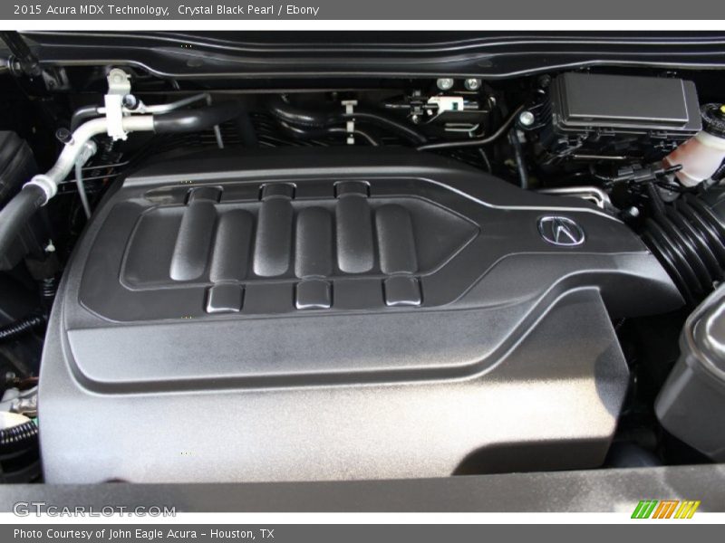 Crystal Black Pearl / Ebony 2015 Acura MDX Technology