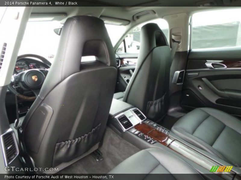 White / Black 2014 Porsche Panamera 4