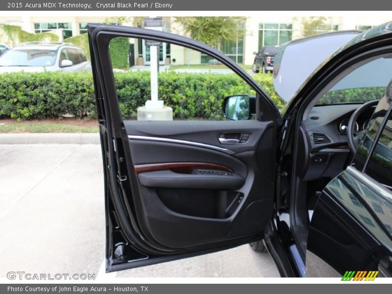 Crystal Black Pearl / Ebony 2015 Acura MDX Technology