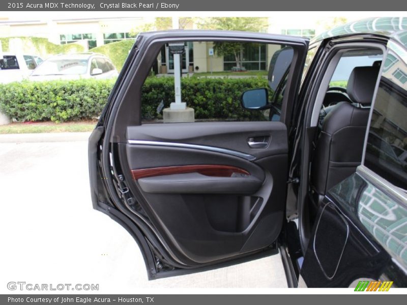 Crystal Black Pearl / Ebony 2015 Acura MDX Technology