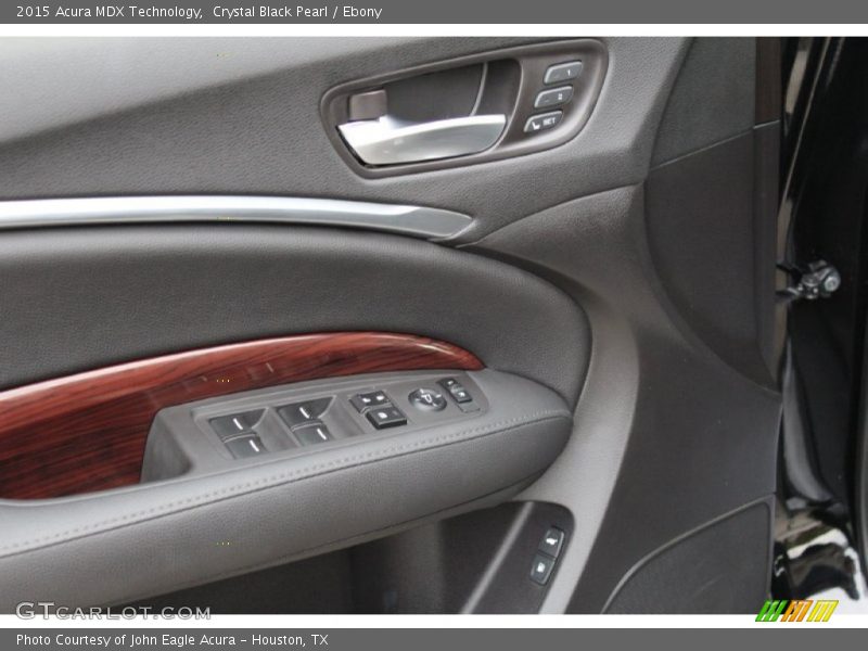 Crystal Black Pearl / Ebony 2015 Acura MDX Technology