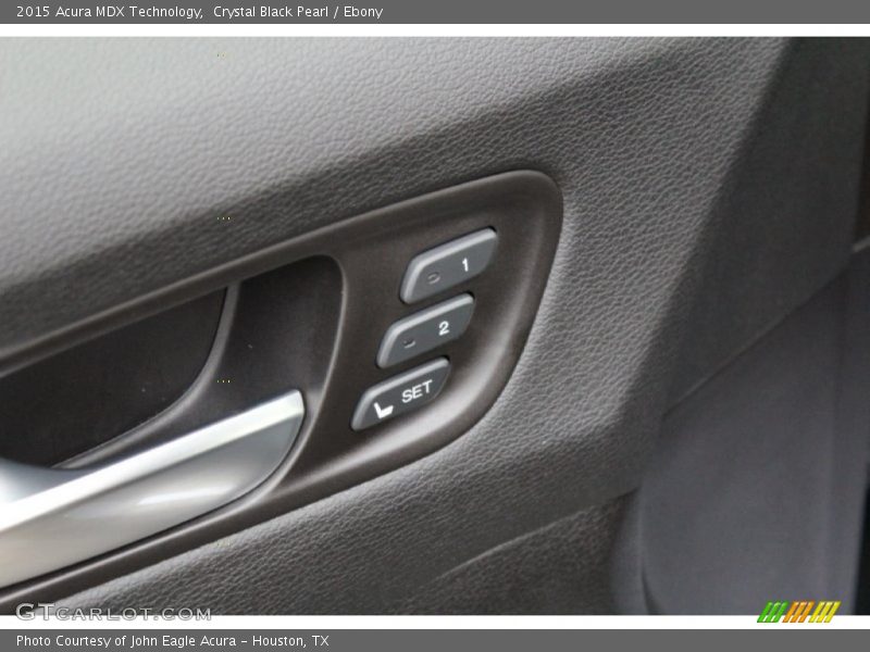 Crystal Black Pearl / Ebony 2015 Acura MDX Technology