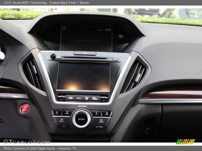 Crystal Black Pearl / Ebony 2015 Acura MDX Technology