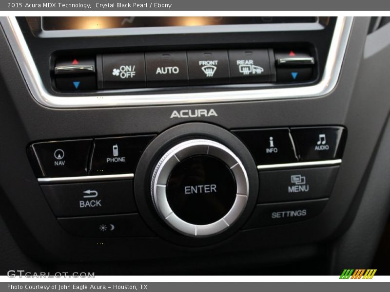 Crystal Black Pearl / Ebony 2015 Acura MDX Technology