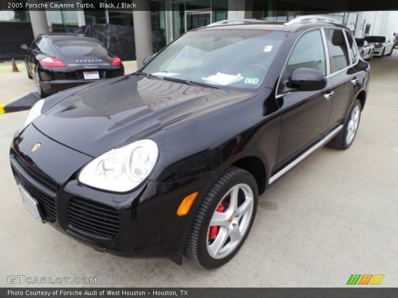 Black / Black 2005 Porsche Cayenne Turbo