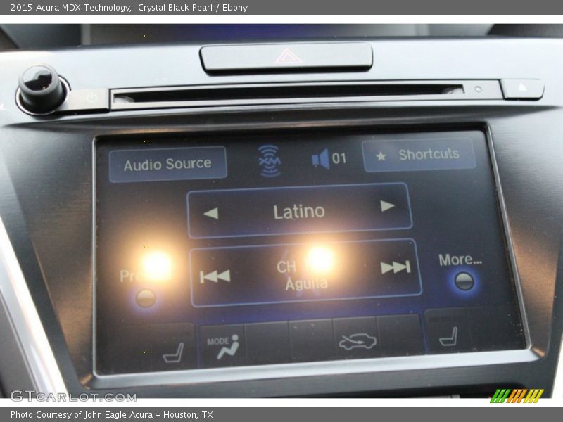 Crystal Black Pearl / Ebony 2015 Acura MDX Technology