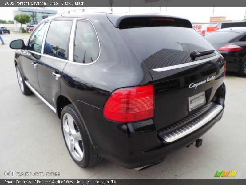 Black / Black 2005 Porsche Cayenne Turbo